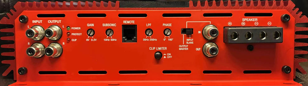 Ruthless Audio 10000.1 Red