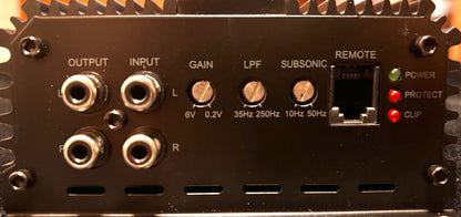 Ruthless Audio 1500.1 Micro Black