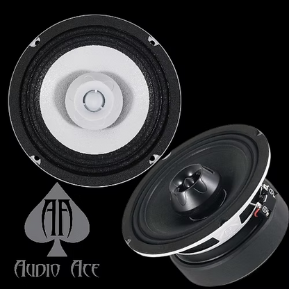 Audio Ace Diamond X65 6.5" 150W RMS 4-Ohm PAIR Car Audio Speakers