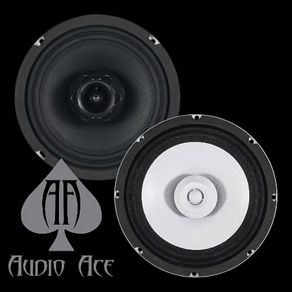 Audio Ace Diamond X8 8" 180W RMS 4-Ohm PAIR Car Audio Speakers