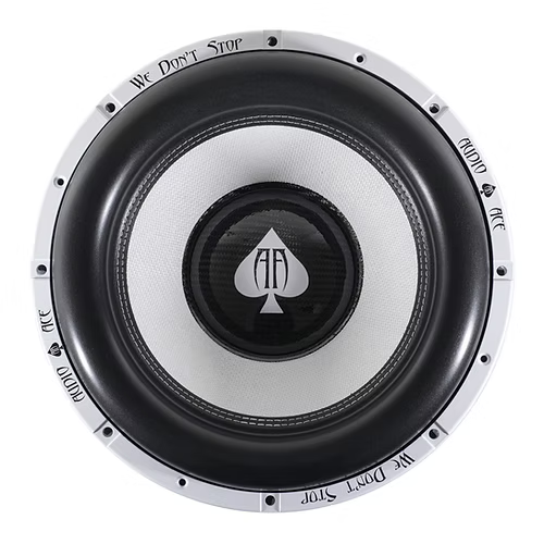 Audio Ace Jester 15" 3000W RMS Dual-4-Ohm Subwooofer With Dyeable Cone
