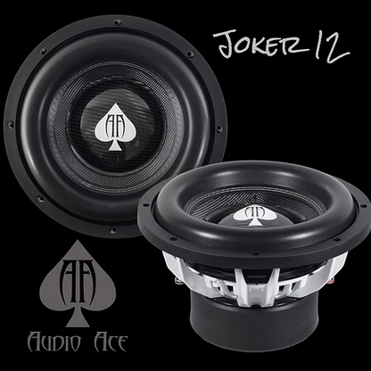 Audio Ace Joker 12" 1000W RMS Dual-4-Ohm Subwooofer