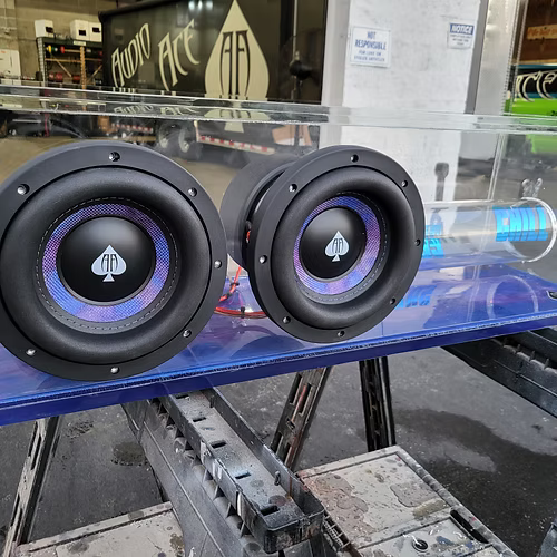 Audio Ace STR8 NST 8" 1000W RMS Dual-4-Ohm Subwooofer
