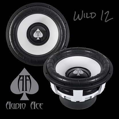 Audio Ace Wild 12" 2000W RMS Dual-4-Ohm Subwooofer