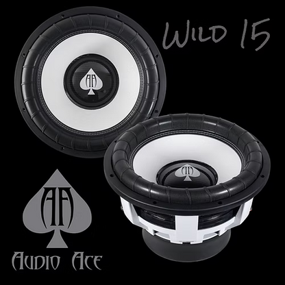 Audio Ace Wild 15" 2250W RMS Dual-4-Ohm Subwooofer
