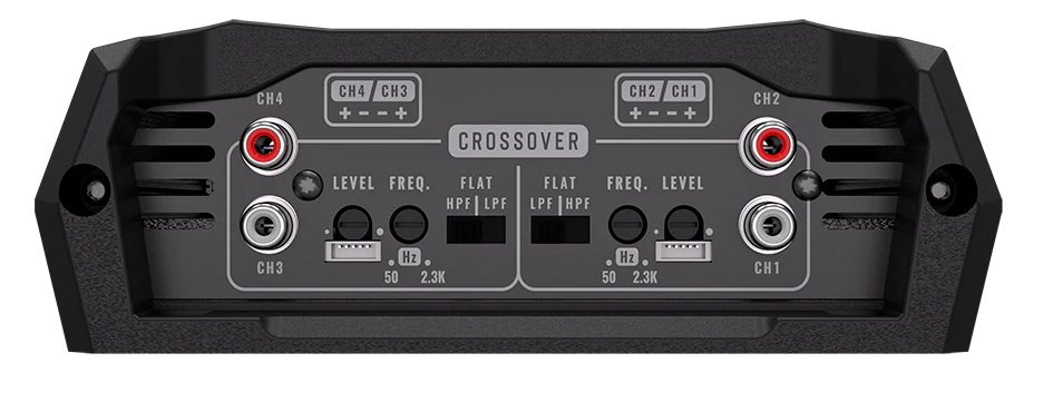 Stetsom Bravo HQ 400.4 Multichannel Car Audio Digital Amplifier