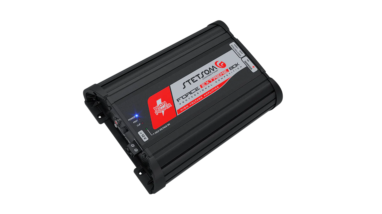 Stetsom FORCE EXTREME ☠️⚡️HIGH VOLTAGE⚡️☠️ - Mono Car Audio Amplifier